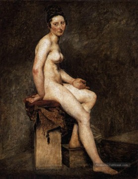 Mlle Rose romantique Eugène Delacroix Peinture à l'huile